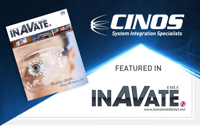 Cinos Article in InAVate Magazine
